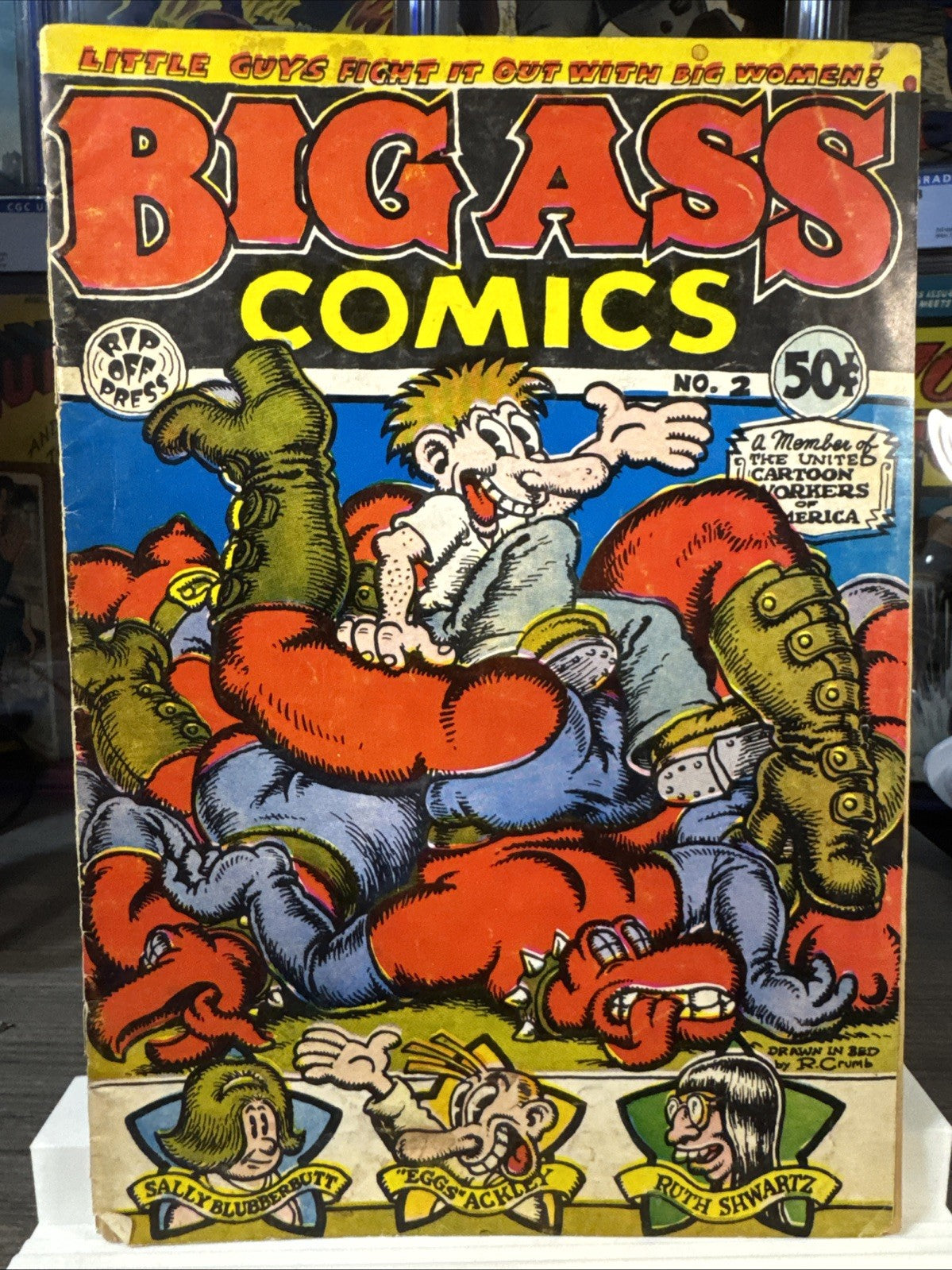 Big Ass Comics #2 (Rip Off Press 1971) Robert Crumb UNDERGROUND BRONZE See Descr