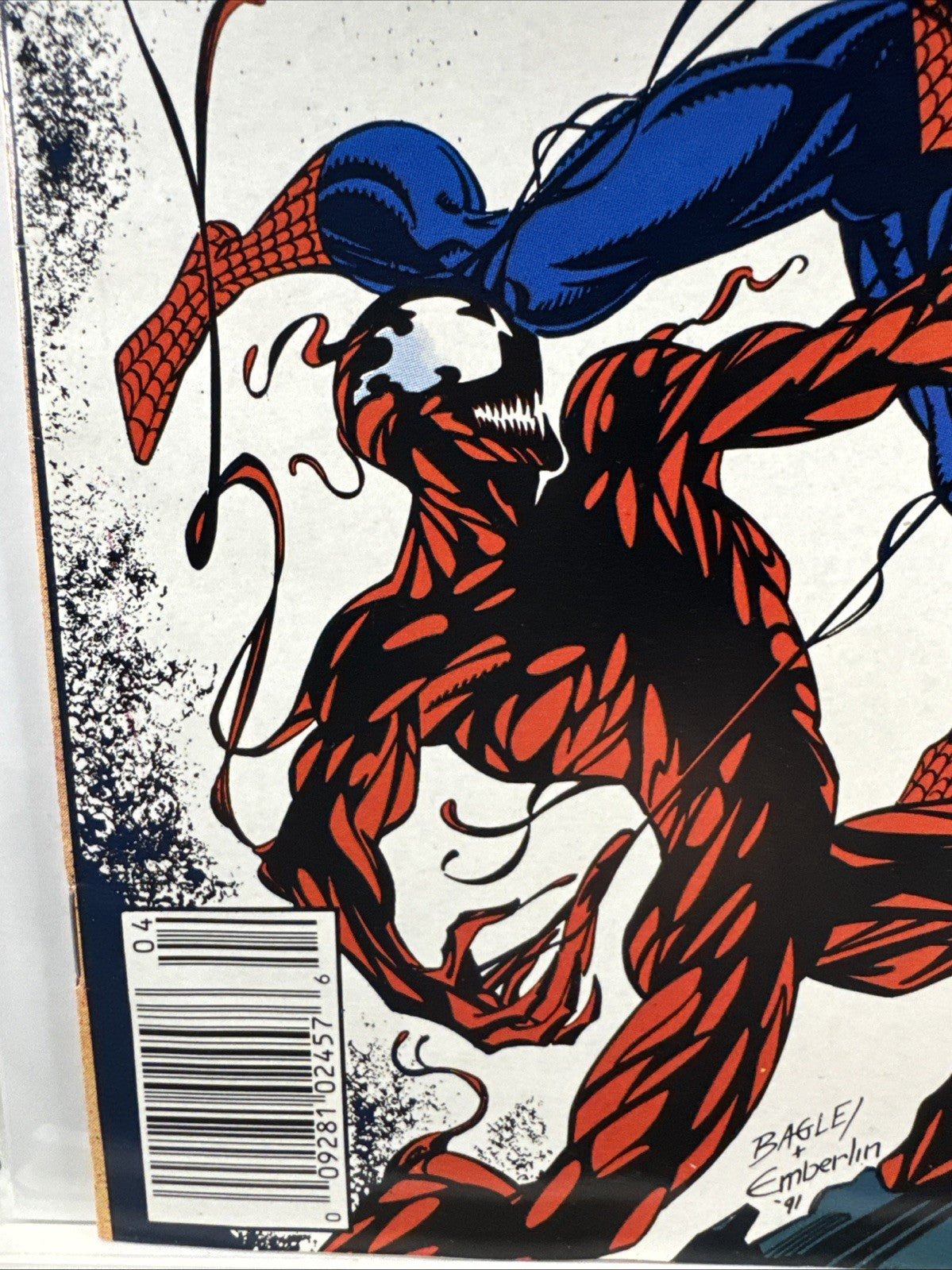 Amazing Spider-Man #361 Newsstand Variant (Marvel 1992) First Carnage COPPER KEY