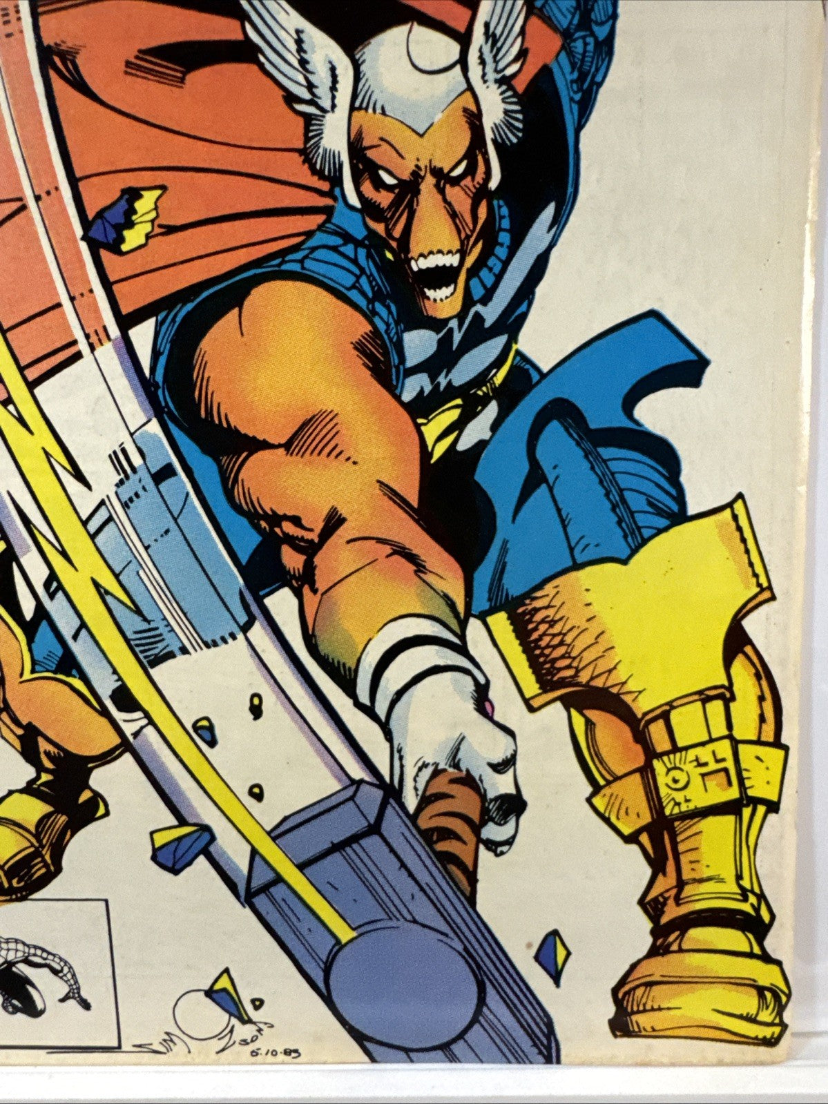 The Mighty Thor #337 (Marvel 1983) BRONZE KEY 1st App Beta Ray BIll Spec Book