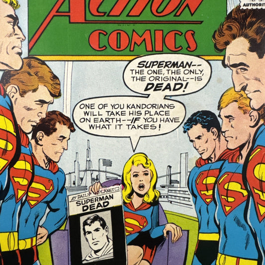 Action Comics #366 (DC Comics August 1968) SILVER