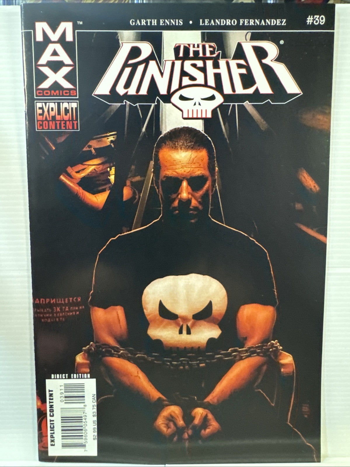 The Punisher: MAX #39 2006 Marvel Comics Comic Book MODERN Garth Ennis