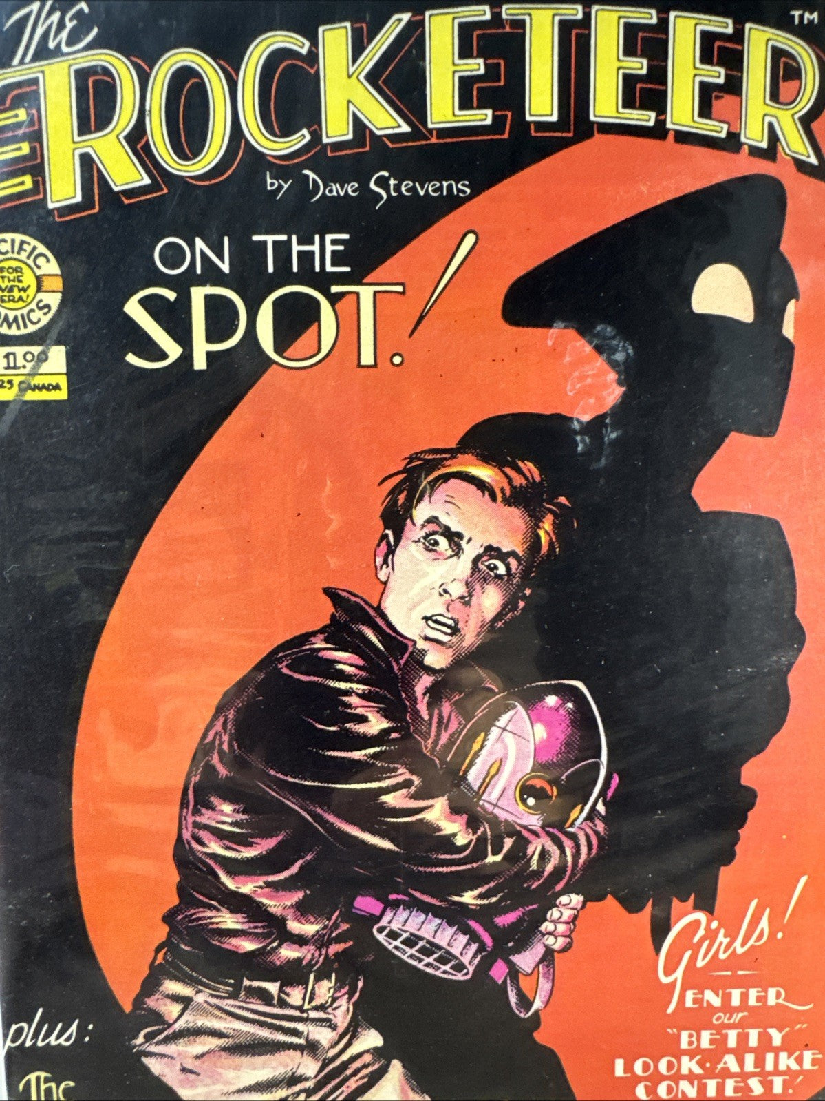 Pacific Presents: The Rocketeer #2 1983 Dave Stevens VF Pacific Comics BRONZE
