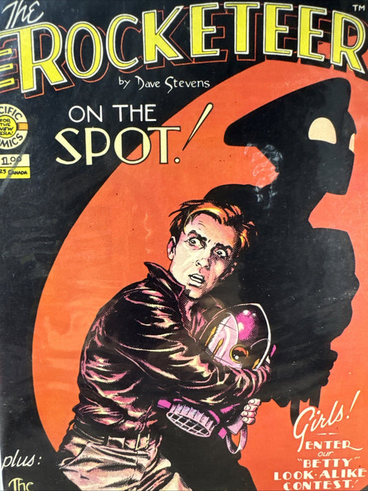 Pacific Presents: The Rocketeer #2 1983 Dave Stevens VF Pacific Comics BRONZE