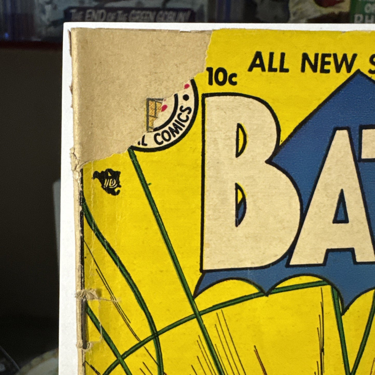 1955 - BATMAN #94 - GOLDEN AGE - MYSTERY OF THE SKY MUSEUM GD