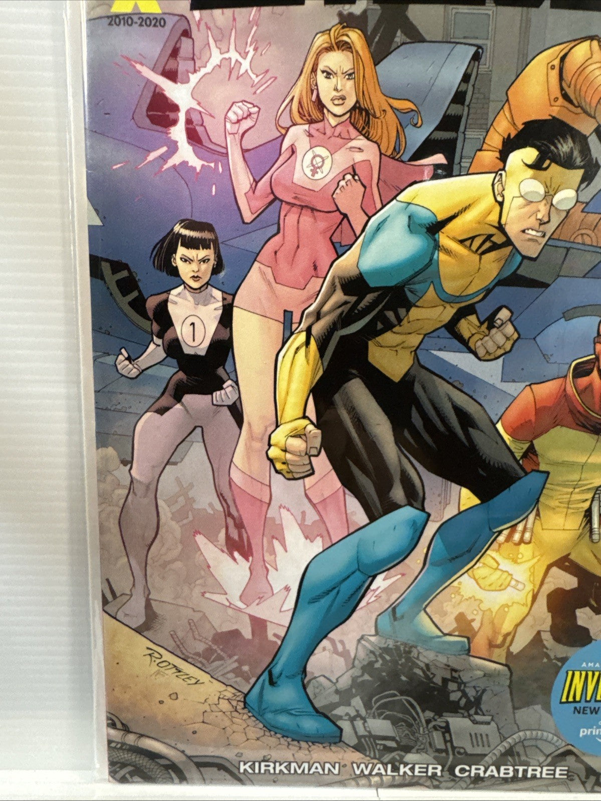 Invincible #1 Amazon Animated Series Promo (Image Comics Malibu Comics March...