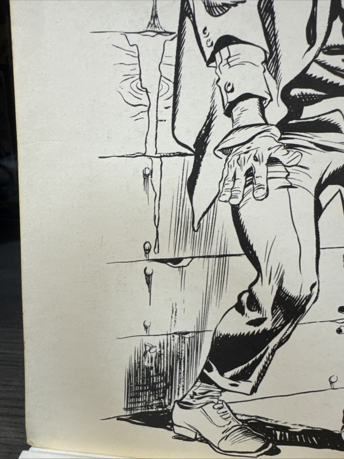 WILL EISNER ** The SPIRIT * b/w print* dated 4/12/76 National Cartoonist Society
