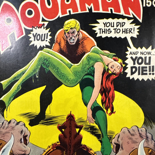 Aquaman #46 DC Comics 1969 - NICK CARDY COVER SILVER AGE