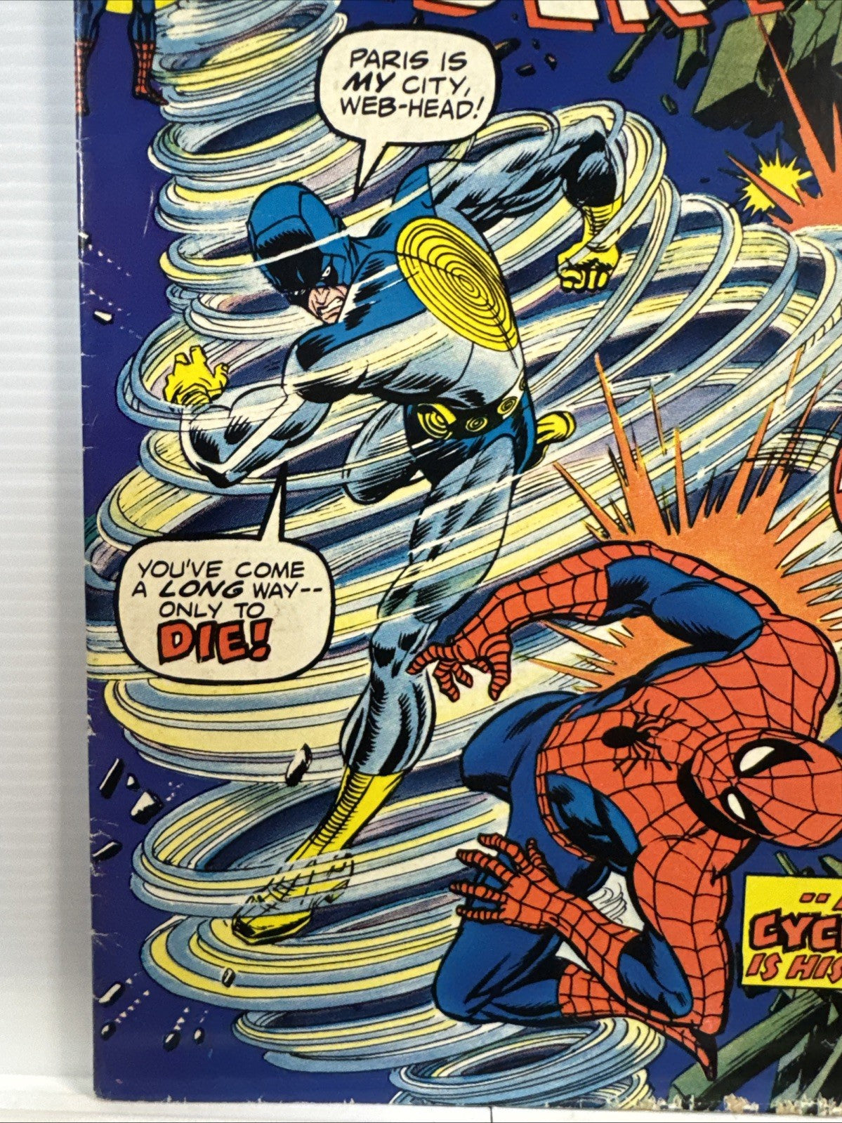 The Amazing Spider-Man #143 (Marvel Comics1975) BRONZE KEY 1st App Cyclone