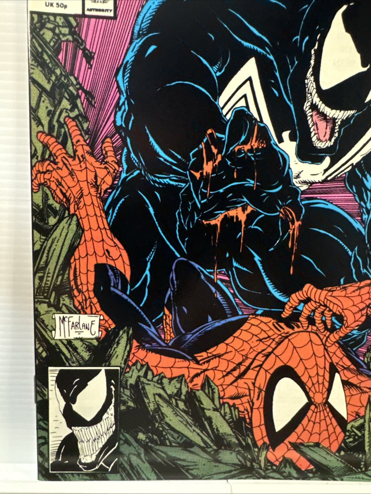 The Amazing Spider-Man #316 Marvel Comics 1989 VENOM KEY COPPER McFarlane NM/NM+