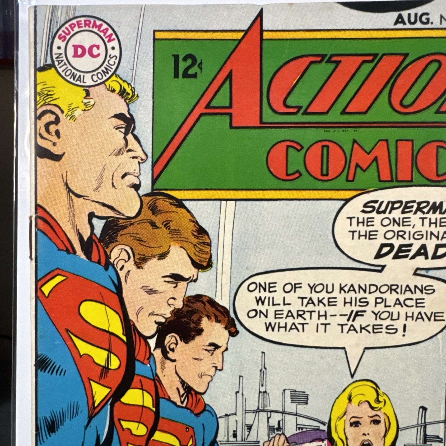 Action Comics #366 (DC Comics August 1968) SILVER