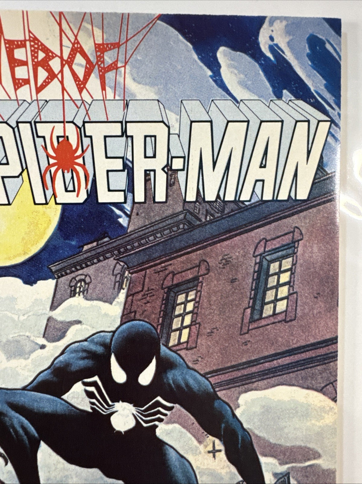 Web of Spider-Man #1 Marvel 1985 COPPER KEY Beautiful Charles Vess Painted Cover