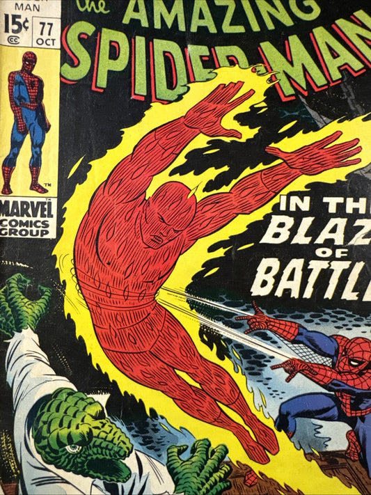 The Amazing Spider-Man #77 (Marvel Comics October 1969) VG SILVER