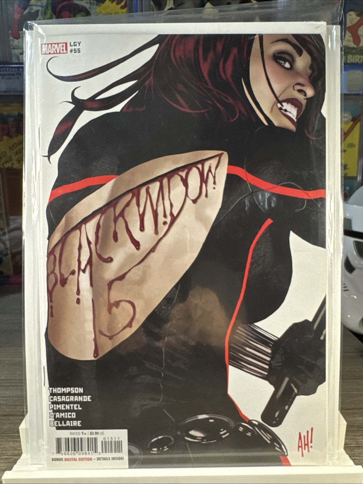 Black Widow (8th Series) #15 NM 2022  Adam Hughes Cover. MODERN MINTY!
