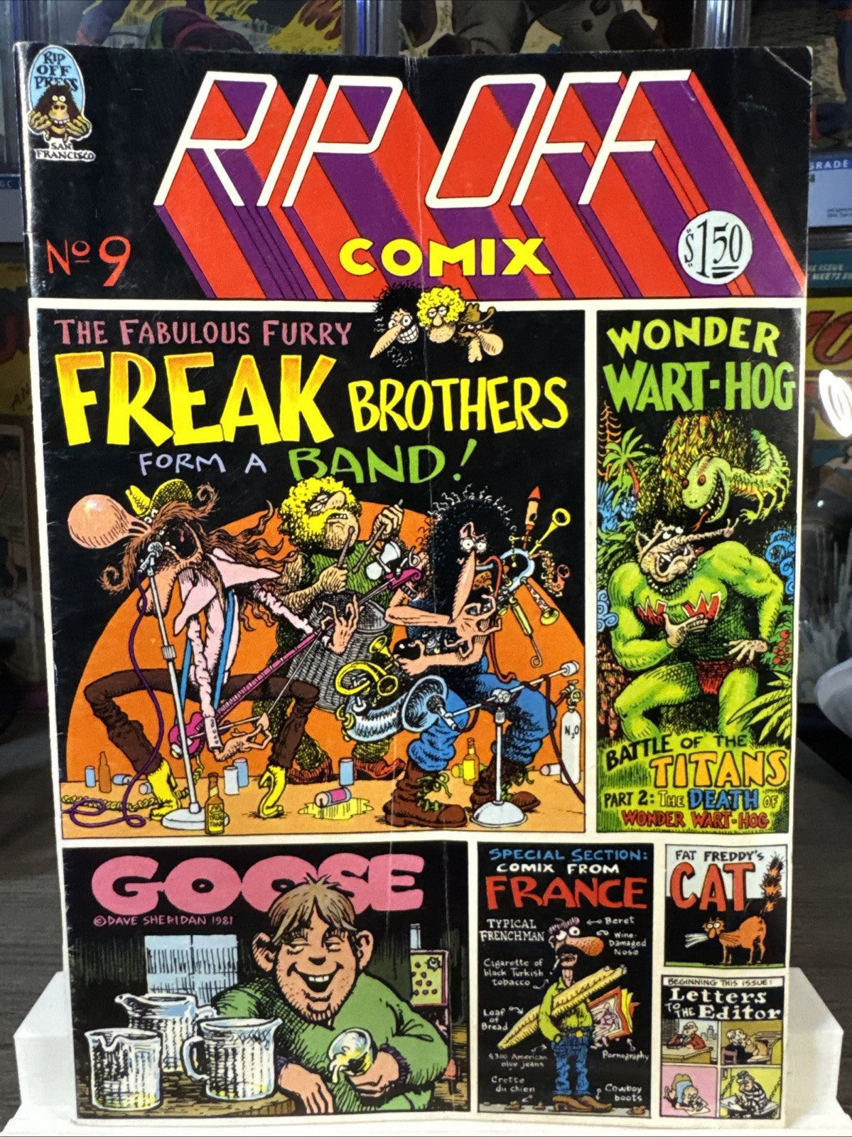 Rip Off Comix #9 (Rip Off Press 1981) 1st Print UNDERGROUND BRONZE