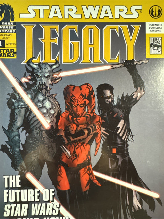 Star Wars: Legacy #1 (Dark Horse 2006) KEY SUPER LOW PRINT RUN Adam Hughes Cover