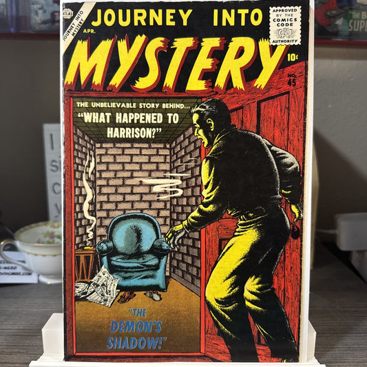 Journey Into Mystery 45 1957 Early Silver Age Horror 10Cent F/VF High Grade! 🔥