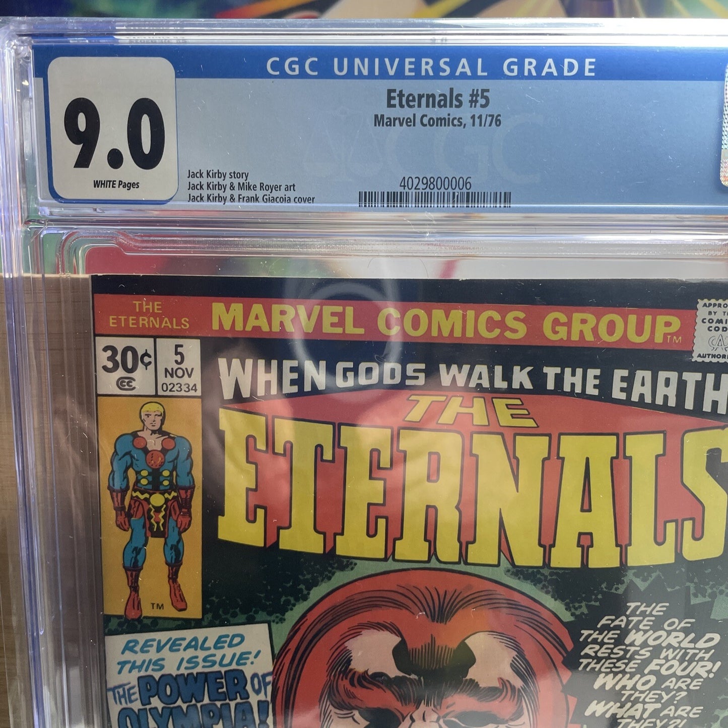 Eternals #5 - Marvel 1976 CGC 9.0