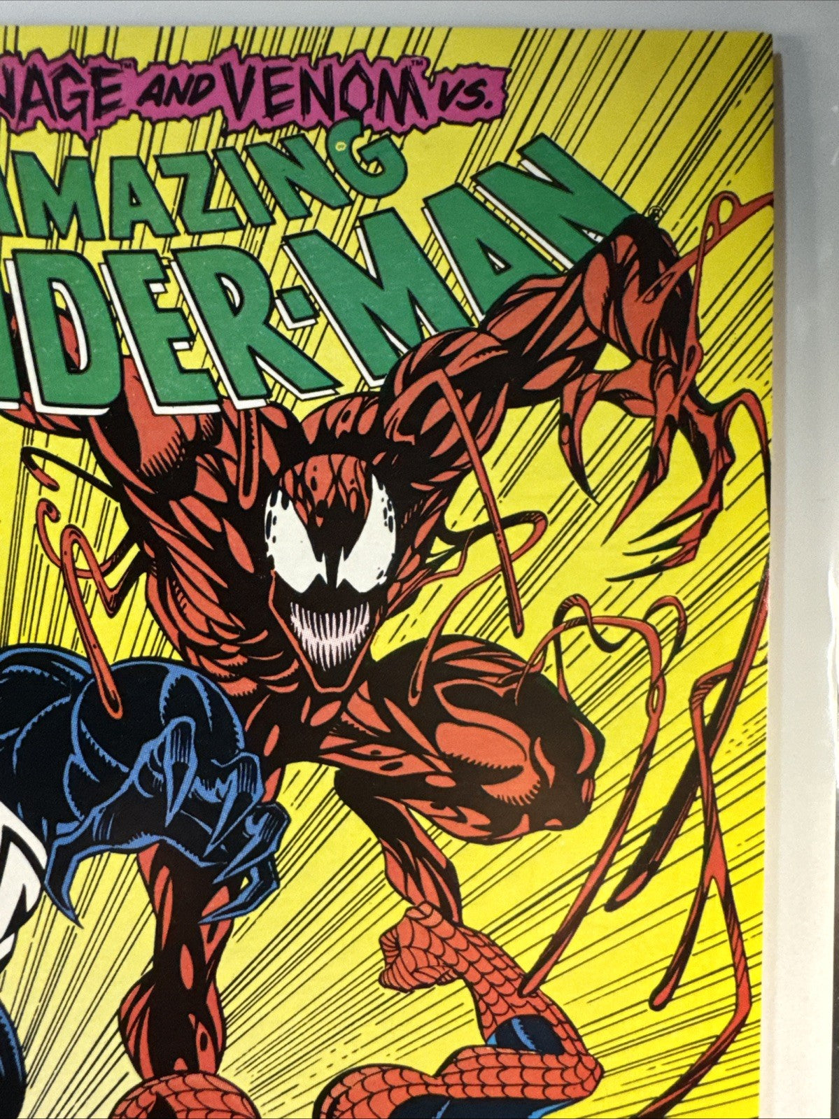 The Amazing Spider-Man #362 Newsstand Variant Marvel 1992 COPPER KEY 2nd Carnage