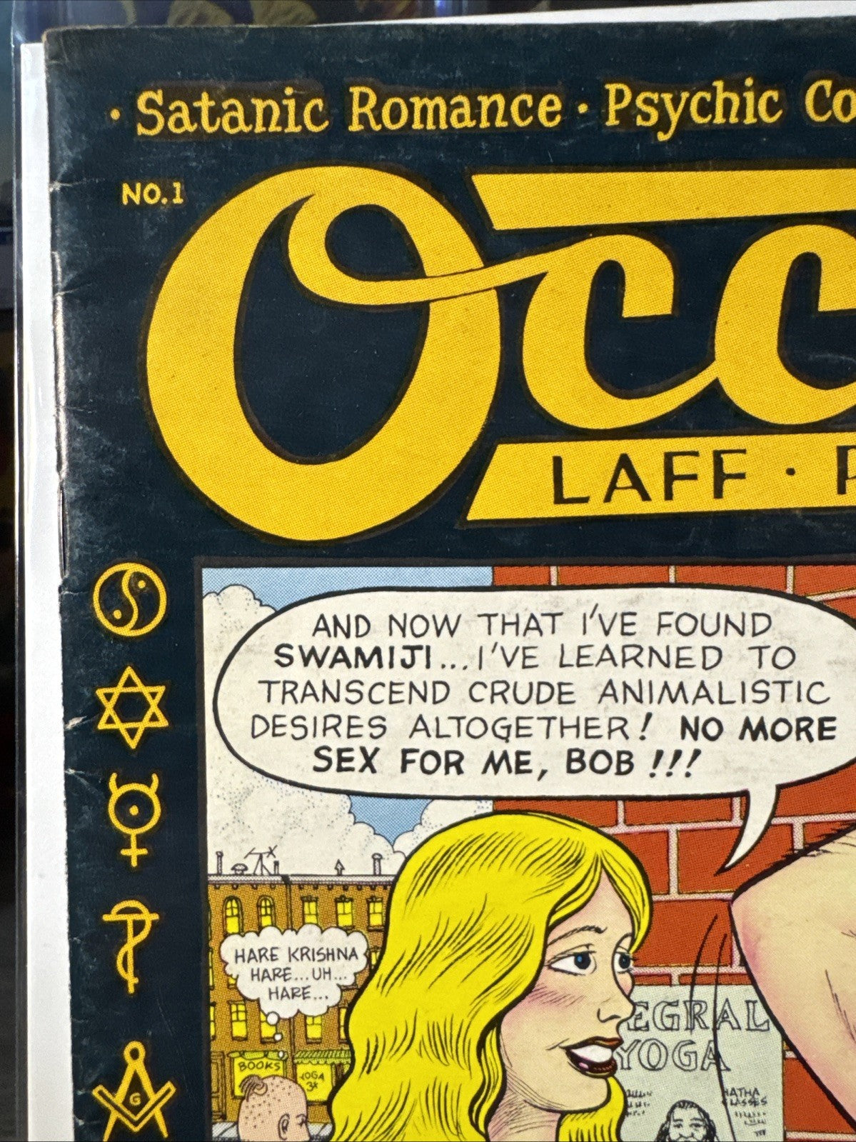Super Rare! Occult Comic #1 (The Print Mint 1973) UNDERGROUND BRONZE Low Print