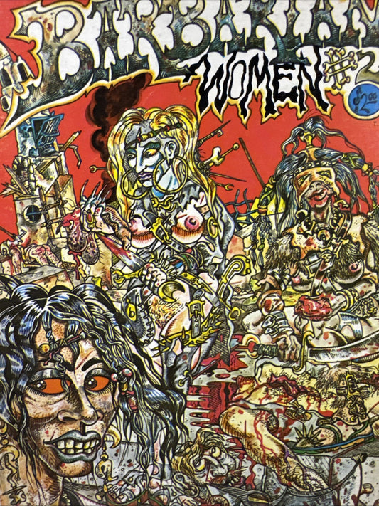 Barbarian Women #2 (California Comic 1977) Underground Comix 1st Print Rare HTF