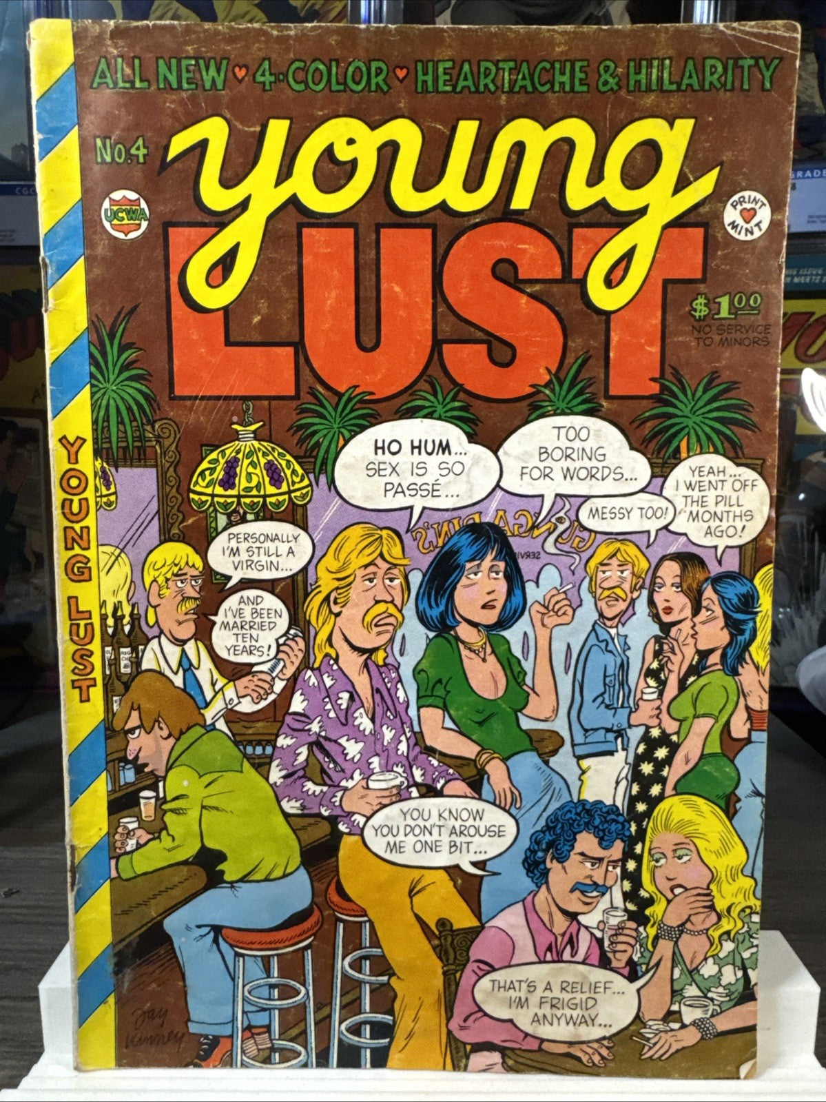 Young Lust #4 (Print Mint November 1974) UNDERGROUND BRONZE