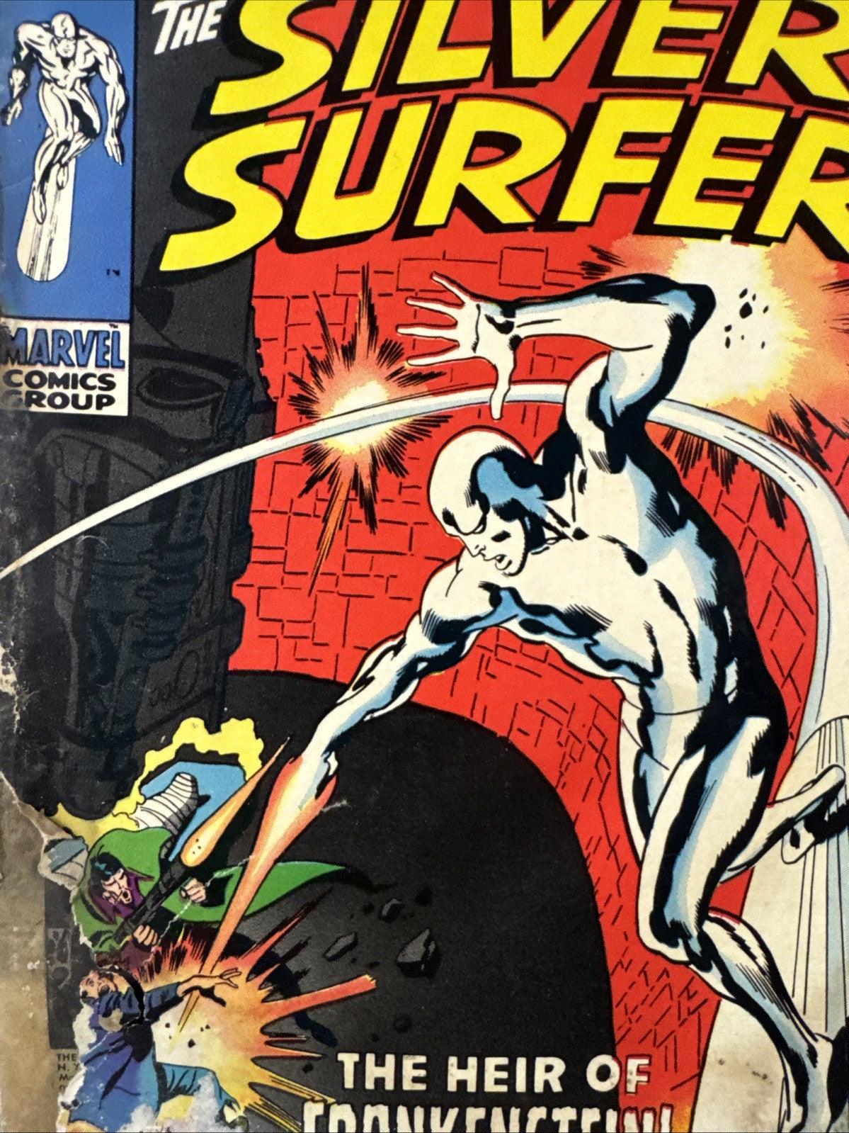 The Silver Surfer #7 (Marvel Comics August 1969) READER COPY