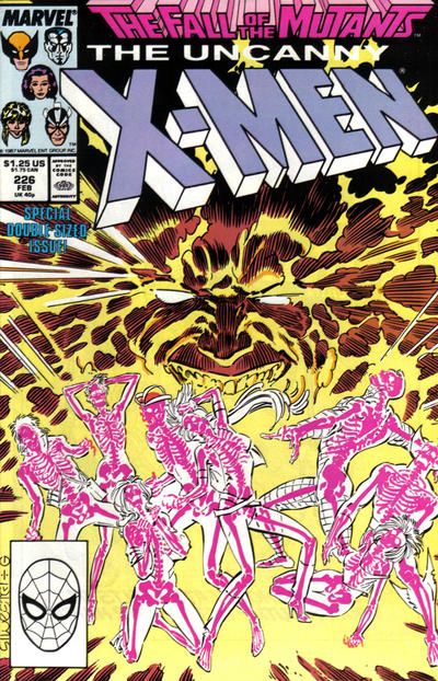 Uncanny X-Men, Vol. 1 The Fall of the Mutants - Go Tell the Spartans 226A
