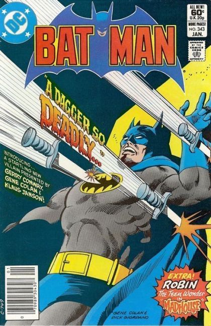 Batman, Vol. 1 A Dagger So Deadly... / Odyssey's End 343B