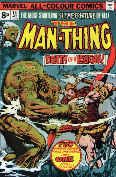 Man-Thing, Vol. 1 Decay Meets The Mad Viking 16B