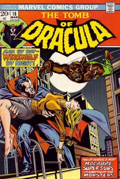 Tomb of Dracula, Vol. 1 Enter : Werewolf By Night 18A