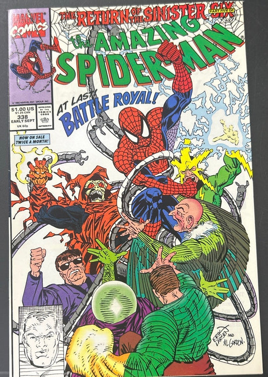 The amazing Spider-Man Vol. 1 #338
