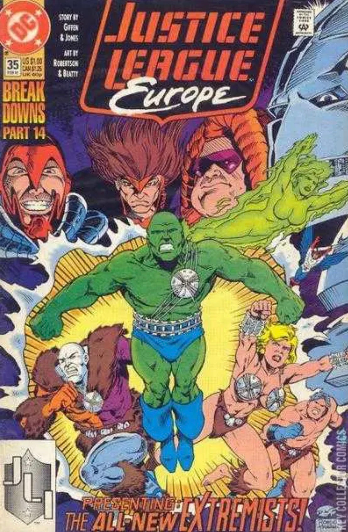 Justice League / Europe / International 35A