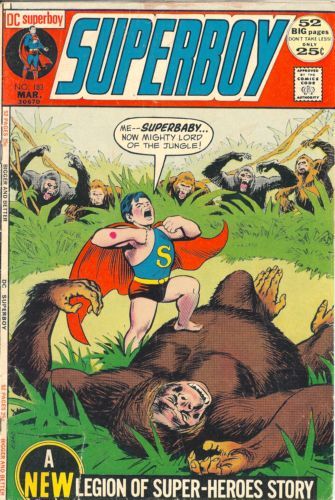 Superboy, Vol. 1 Karkan The Mighty - - Lord Of The Jungle 183