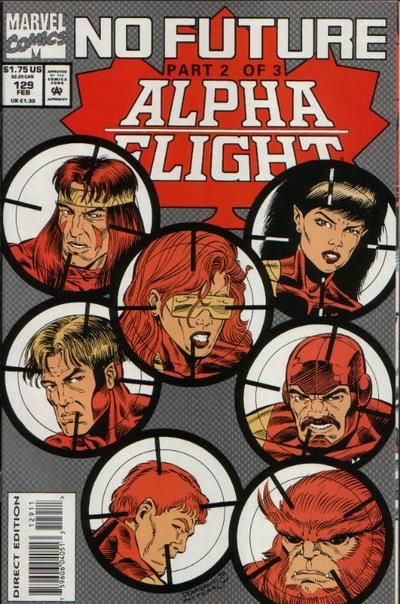 Alpha Flight, Vol. 1 No Future, Part 2: Ordeal! 129A