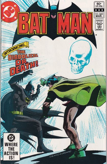 Batman, Vol. 1 "Calling Doctor Death" / Terror Train! 345A