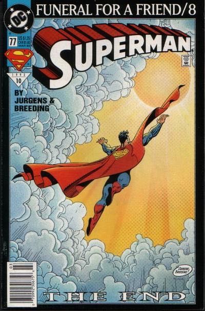 Superman, Vol. 2 Funeral For a Friend - Part 8: The End 77B