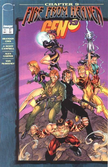 Gen 13, Vol. 2 (1995-2002) Fire From Heaven - Chapter 9: Swim Out Past the Breakers, Watch the World Die! 11A