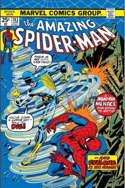 The Amazing Spider-Man, Vol. 1 ...And The Wind Cries: Cyclone! 143A