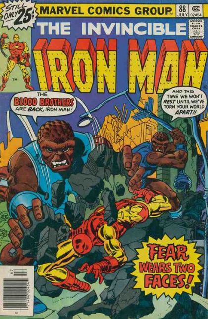 Iron Man, Vol. 1 Fear Wears Two Faces! 88A