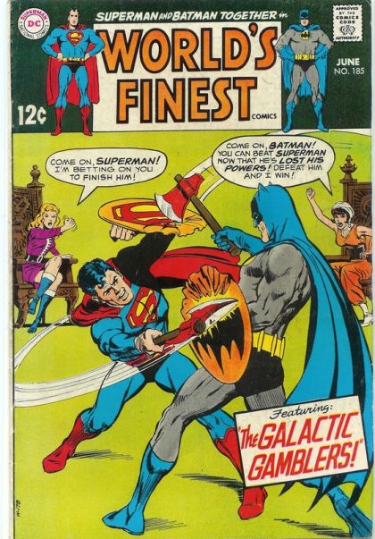 World's Finest Comics The Galactic Gambler 185