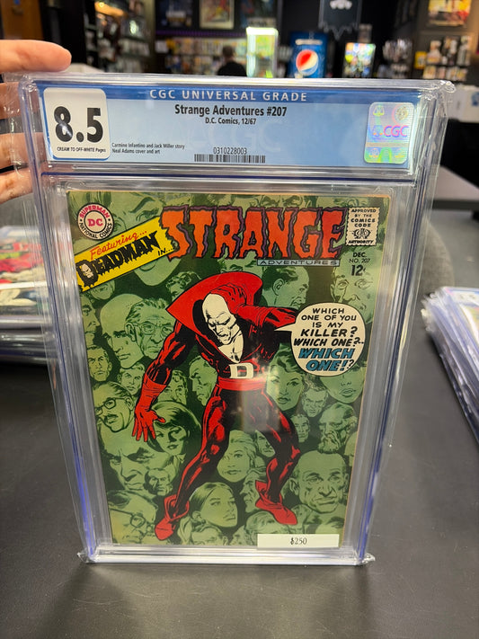 Strange Adventures #207 CGC 8.5