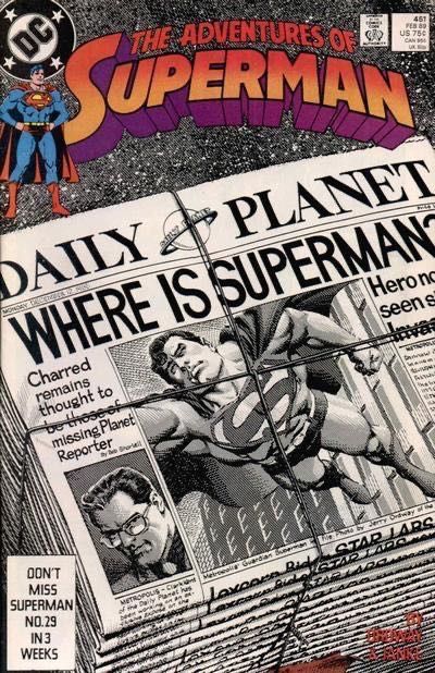 The Adventures of Superman, Vol. 1 Exile, Dangerous Ground 451A