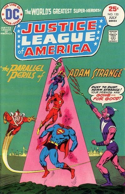 Justice League of America, Vol. 1 The Parallel Perils Of Adam Strange 120