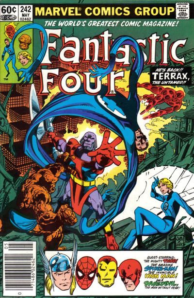 Fantastic Four, Vol. 1 Terrax The Untamed 242B
