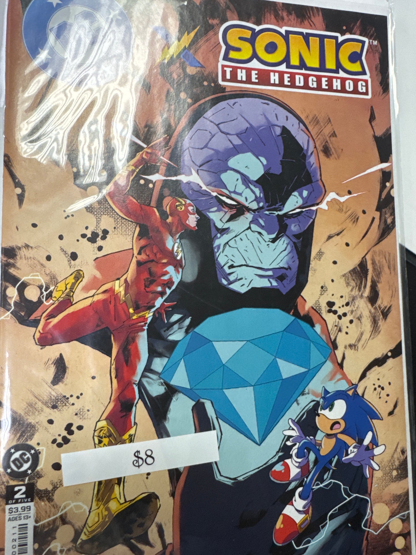 DC X Sonic #2 Collar Variant