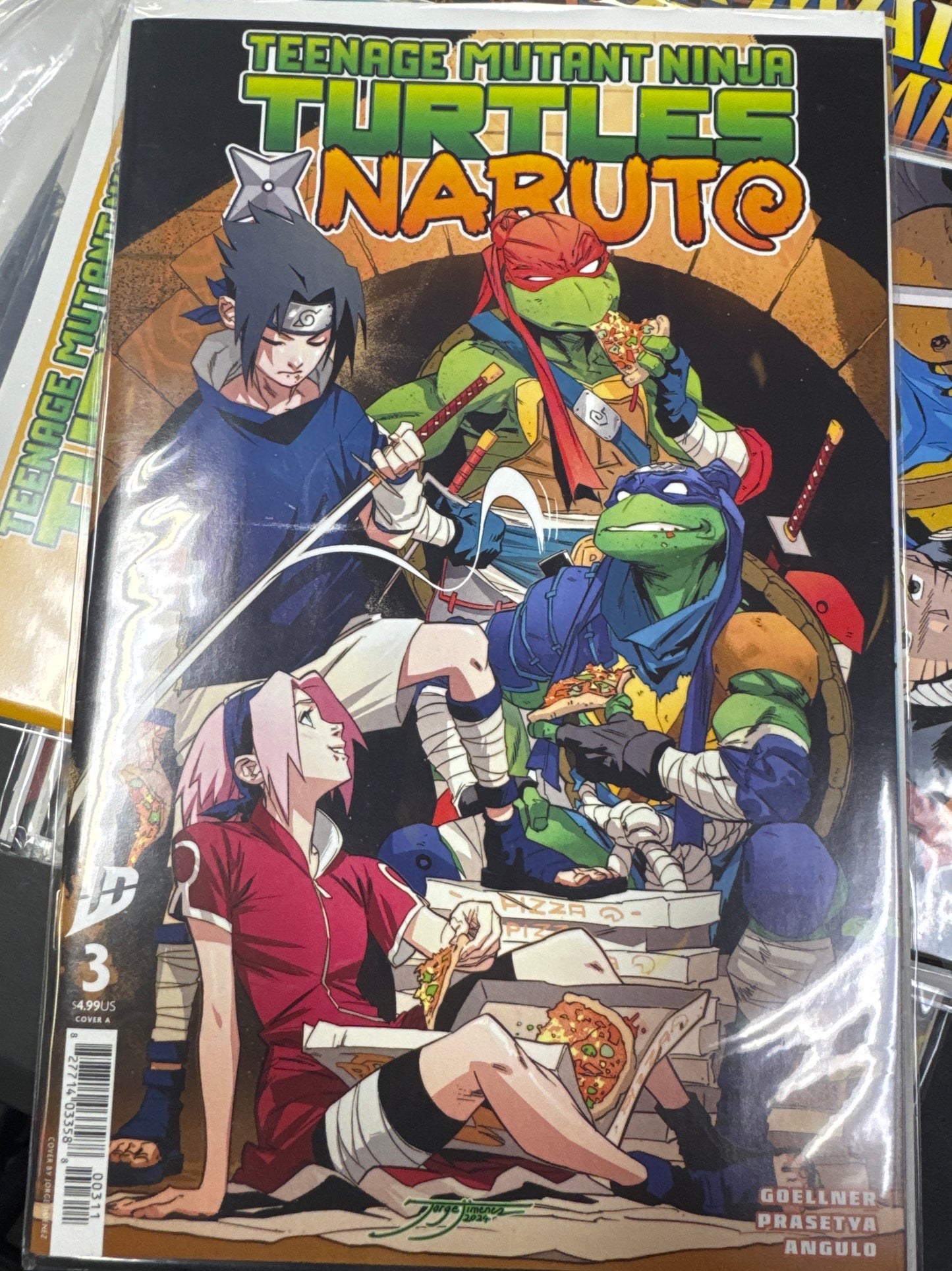TMNT Naruto #3 - Jimenez