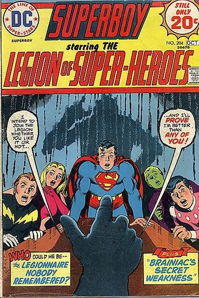 Superboy, Vol. 1 The Legionnaire Nobody Remembered; Brainiac 5's Secret Weakness 204