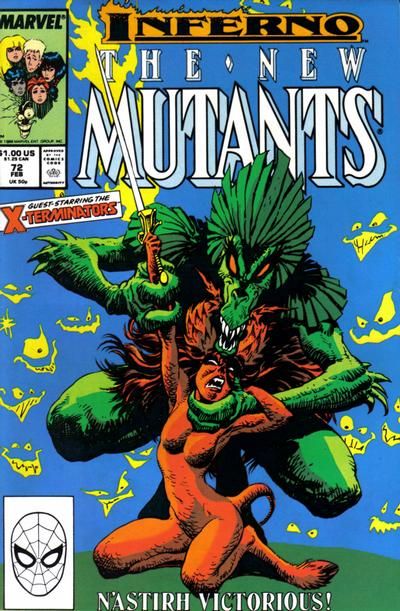 New Mutants, Vol. 1 Inferno - Demon Reign 72A