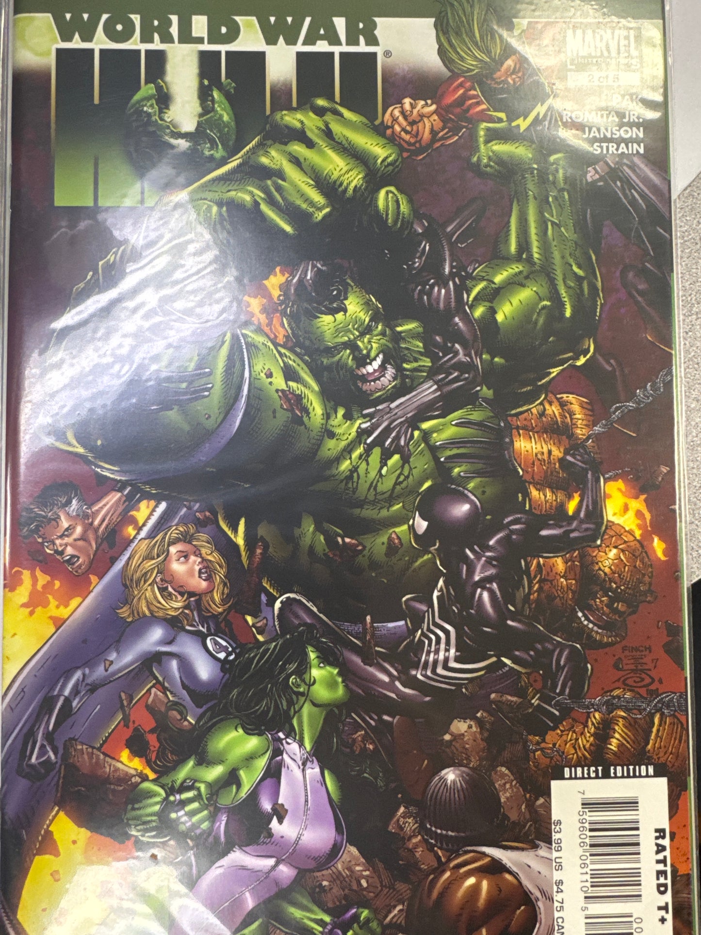 World War Hulk Complete Set 1-5