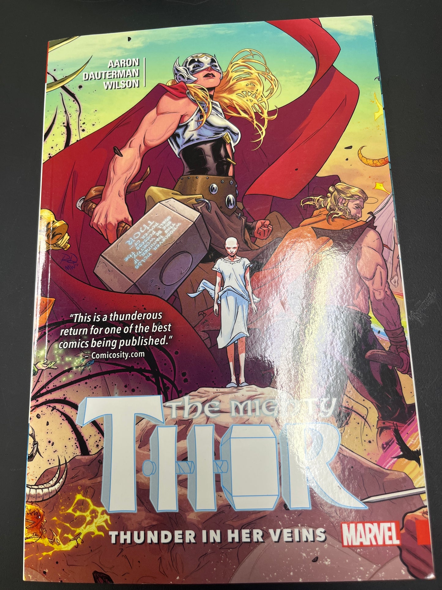 The Mighty Thor: Thunder in her Veins, #1